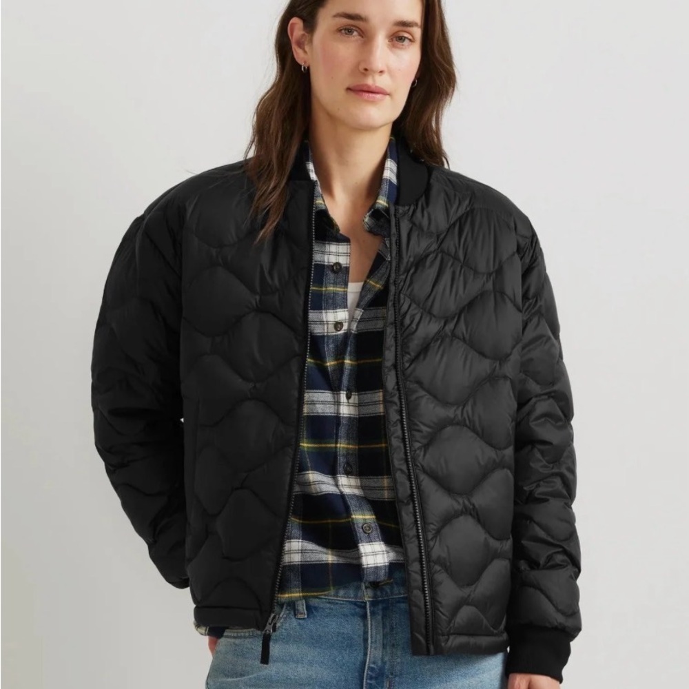 Eddie Bauer Shaw Down bomber jacket medium NWT
